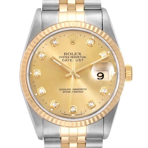 rolex datejust 16233 diamond|rolex datejust 16233 day night.